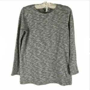 J. Crew Sz S Men's Gray Heathered Long Sleeve Pullover Sweater